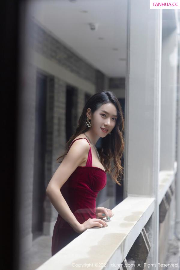沐青  骨感美人方子萱 性感红裙凹凸别致第11张图片